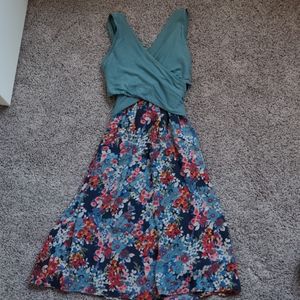 Anthropologie Amadi Cross Wrap Drees